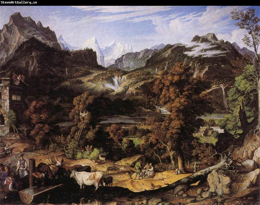 Joseph Anton Koch Swiss Landscape